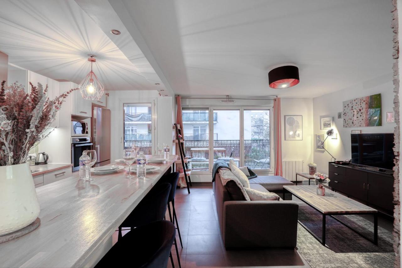 Apartamento Magnifique Appart Stade De France Gare Terasse Paris 6 Pers Saint-Denis  Exterior foto