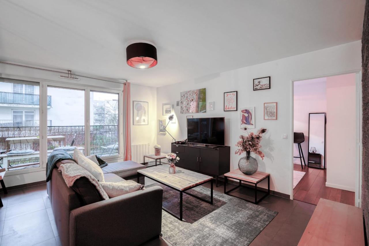 Apartamento Magnifique Appart Stade De France Gare Terasse Paris 6 Pers Saint-Denis  Exterior foto